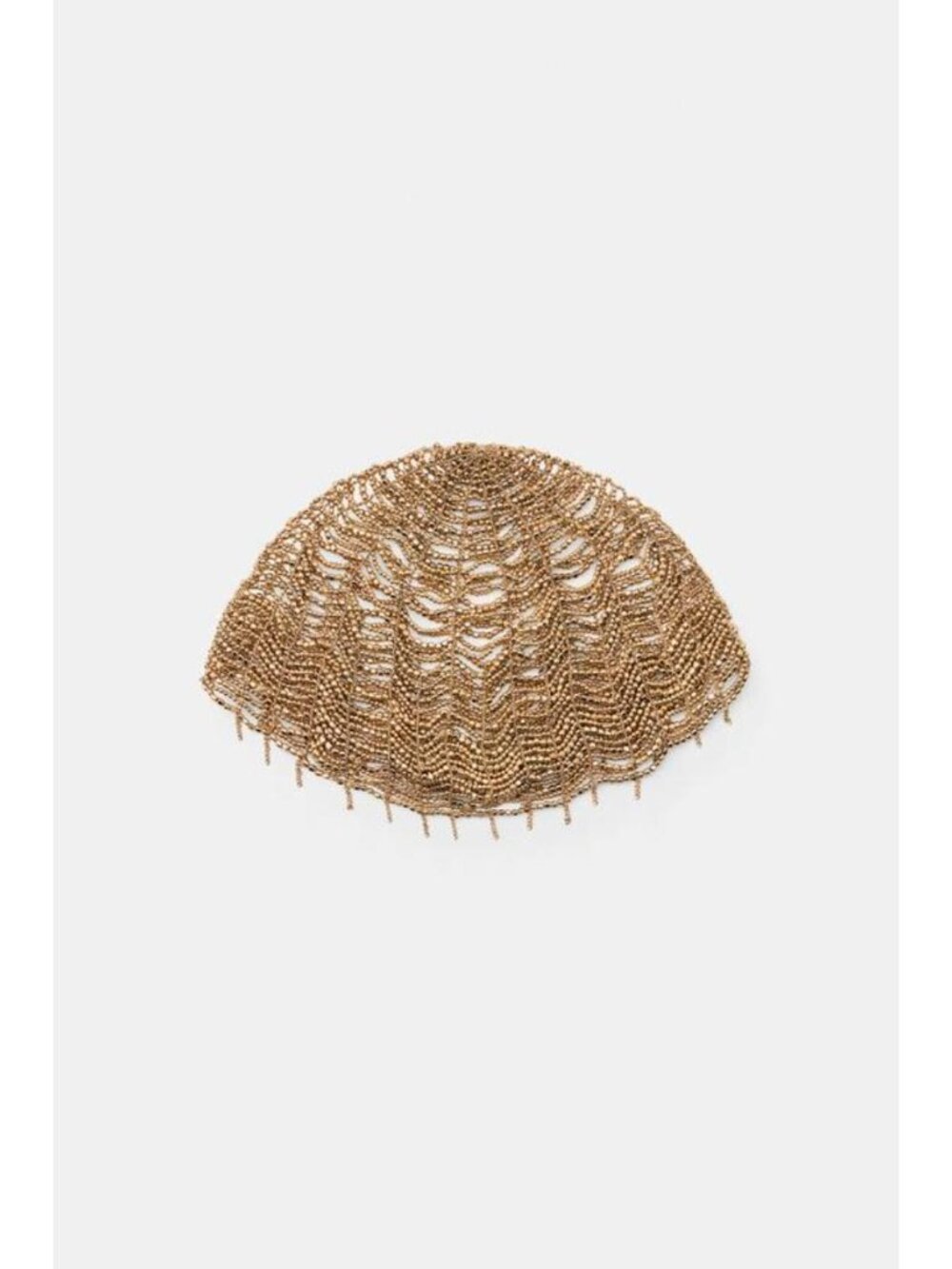ZARA LIMITED EDITION BEADED CHAIN HEADPIECE 7243/111/303